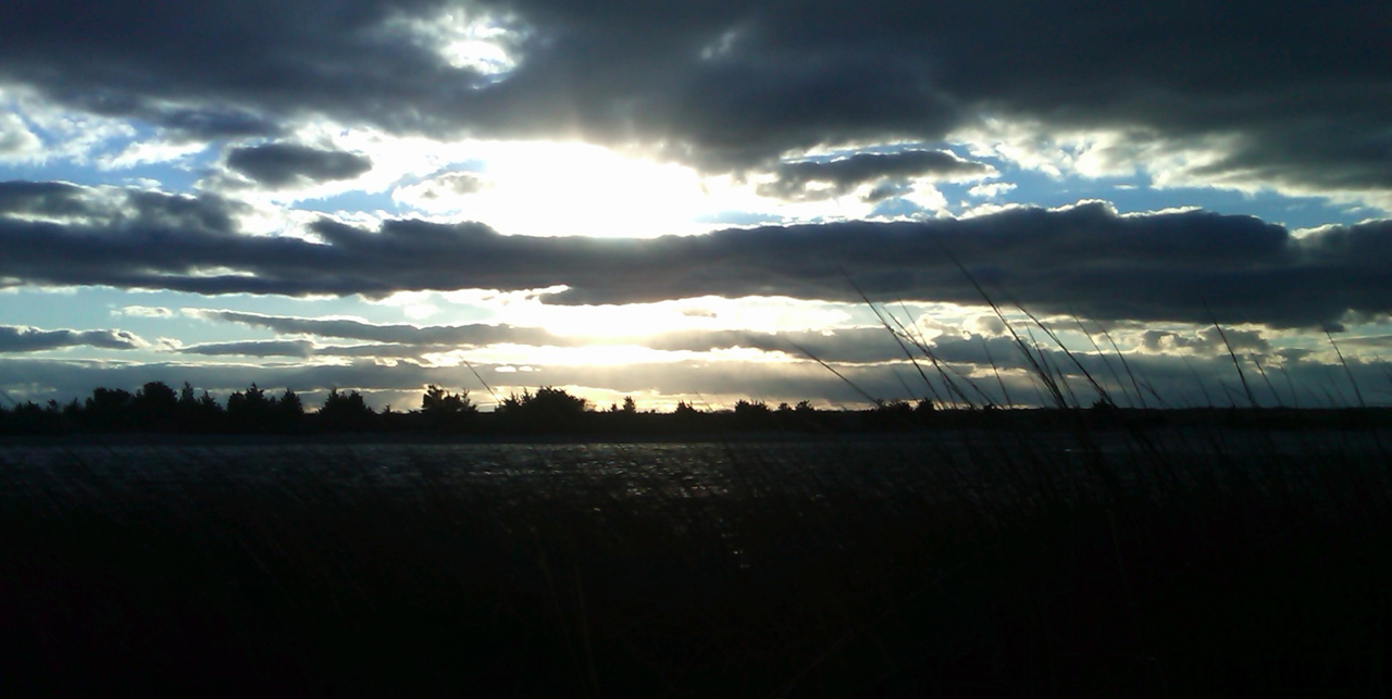 Winter Sunset over Maidstone Park 